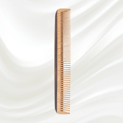 Legno Beech and Kotibe Wood Wide and Close Spread Tooth Comb-3