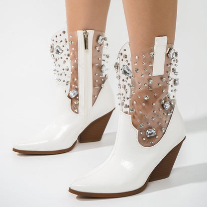 CHRIENA White Cape Robbin-3