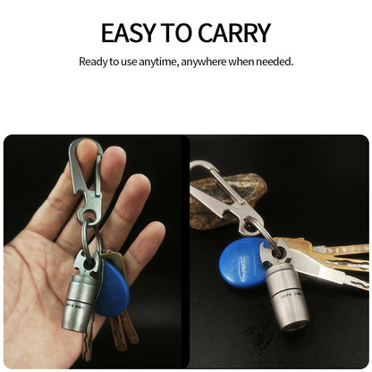 Keychain Flashlight EDC Pocket Flashlight with Bottle Opener-2