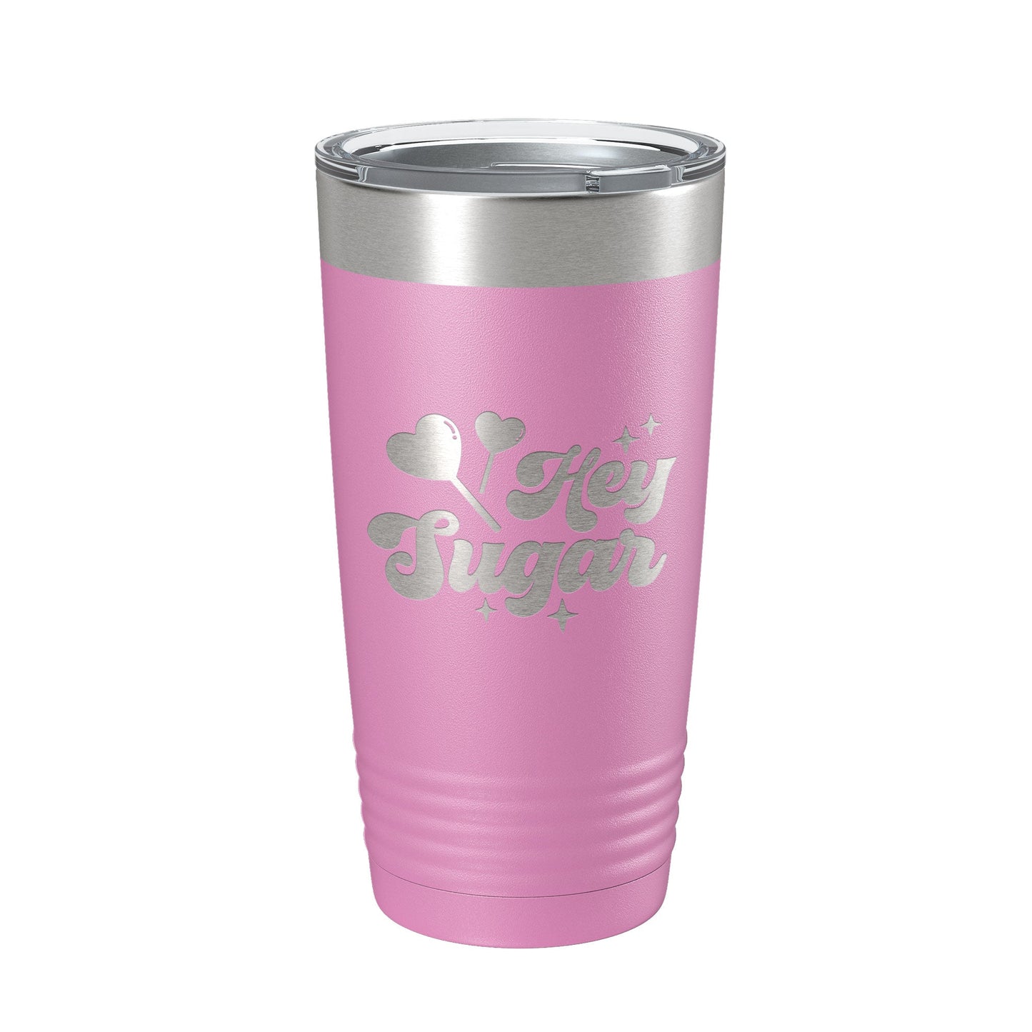 Hey Sugar Tumbler Valentine's Day Gift Travel Mug Insulated Laser Engraved Coffee Cup Retro 20 oz-14