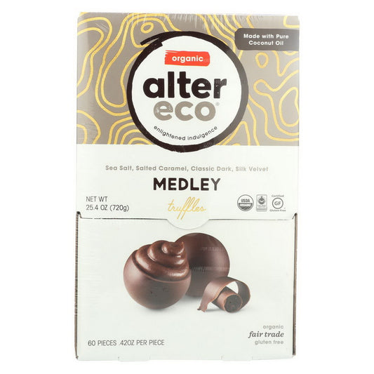 Alter Eco Organic Truffle Medley (60x0.42 OZ)-0