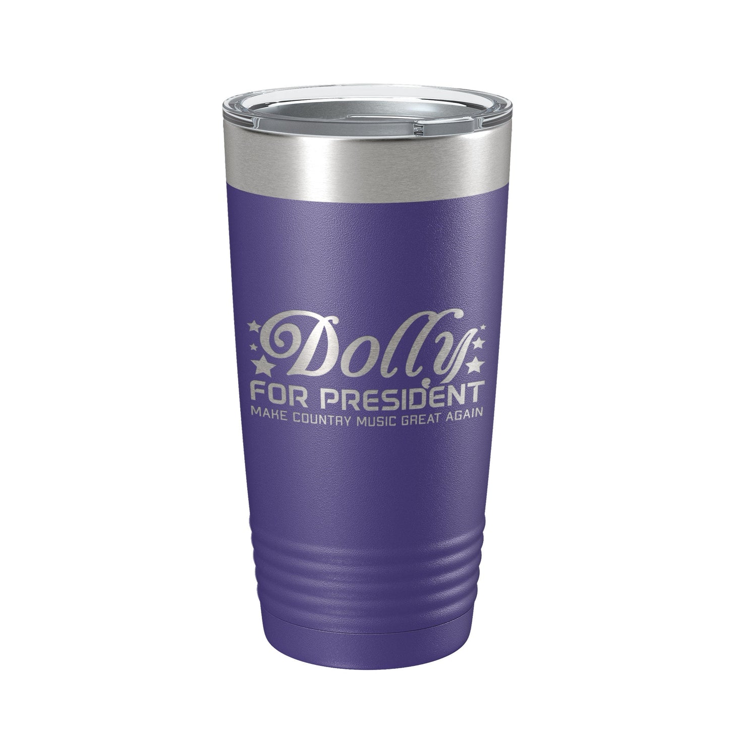 Dolly For President Tumbler Travel Mug Insulated Laser Engraved Parton Gift Coffee Cup 20 oz-15