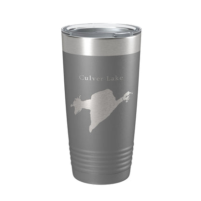 Culver Lake Map Tumbler Travel Mug Insulated Laser Engraved Coffee Cup New Jersey 20 oz-16