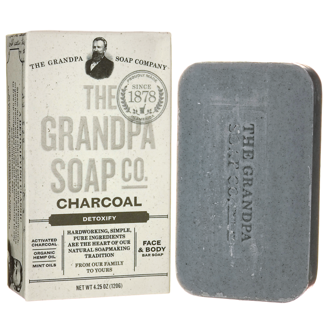 GRANDPA CHARCOAL SOAP ( 1 X 4.25 OZ   )-0