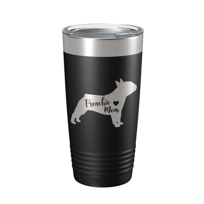 Frenchie Mom Tumbler Dog Travel Mug French Bulldog Gift Insulated Laser Engraved Coffee Cup 20 oz-5