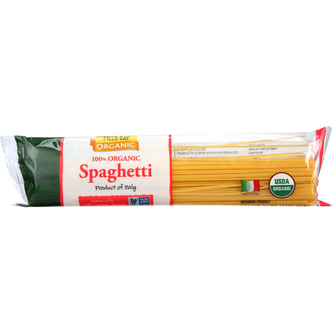 Field Day Traditional Spaghetti Pasta (12x16 Oz)-0