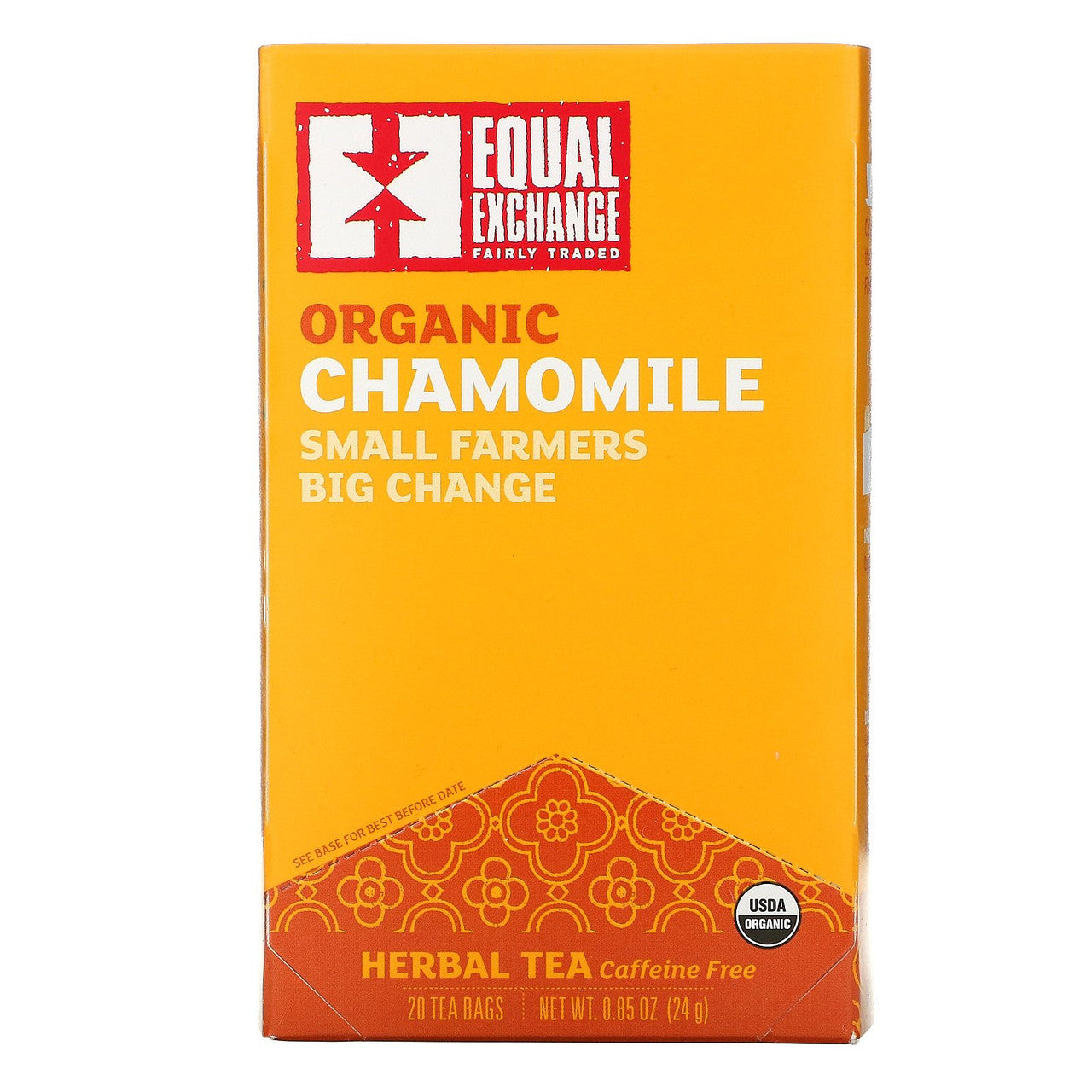 Equal Exchange Herbal Chamomile Tea (6x20 Bag)-0