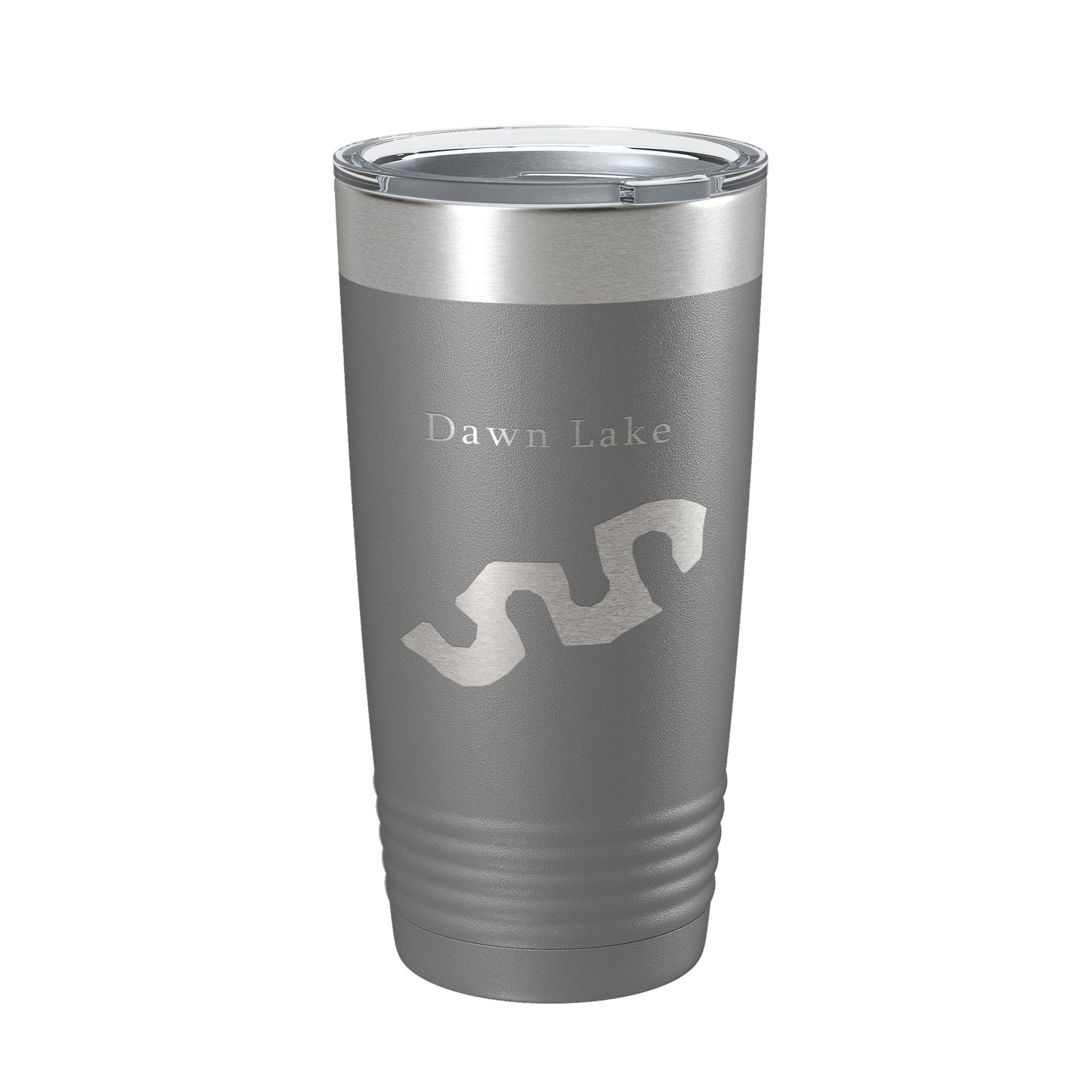 Dawn Lake Map Tumbler Travel Mug Insulated Laser Engraved Coffee Cup Arizona 20 oz-16