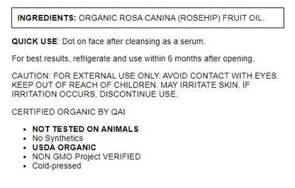 Aura Cacia Restoring Rosehip Oil with Vitamin E (1x1 Oz)-1