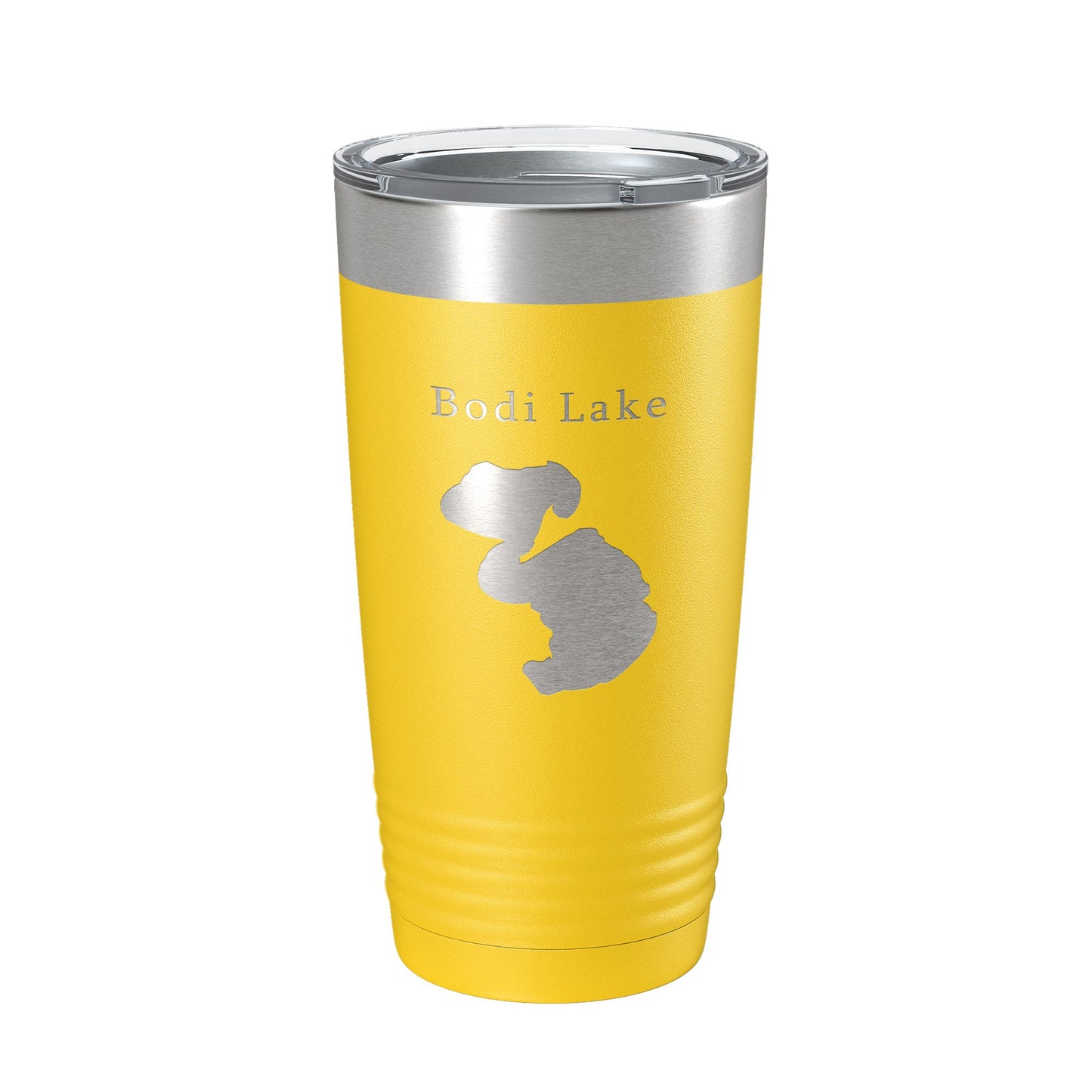 Bodi Lake Map Tumbler Travel Mug Insulated Laser Engraved Coffee Cup Michigan 20 oz-19
