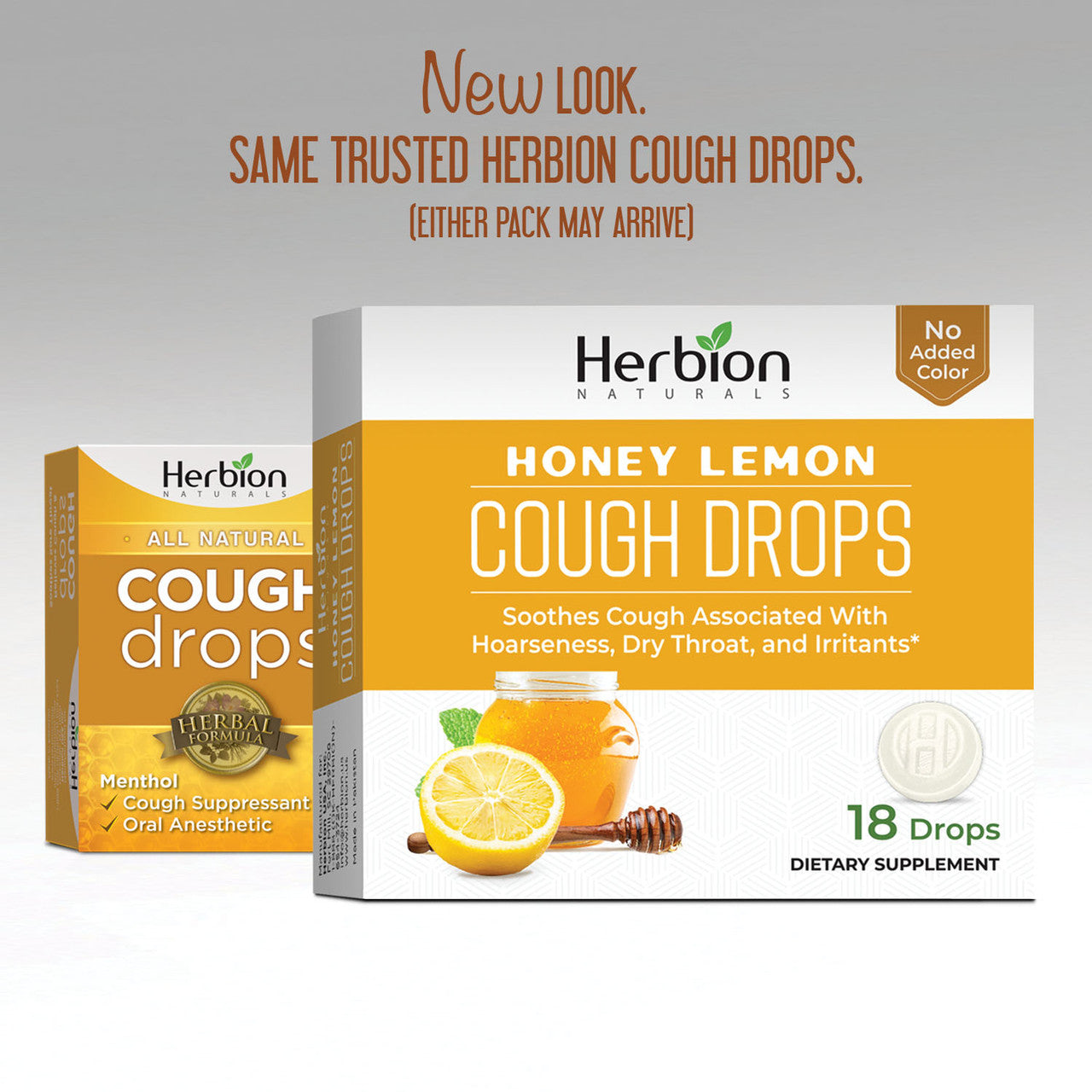 H.N COUGH DROPS HNY LEM ( 1 X 18 CT   )-1