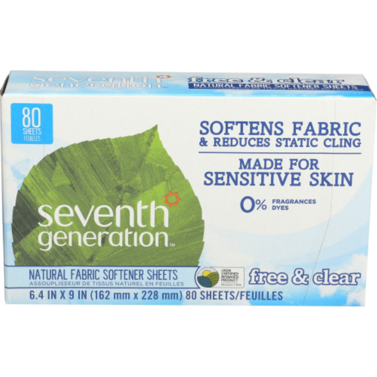 7 GEN F&C FAB SFTNR SHTS ( 4 X 80 CT   )-0