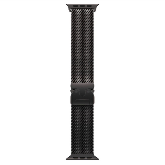 Curea pentru Apple Watch 49mm, Milanese Loop, Black Titanium - Large (MXKH3ZM/A)-0