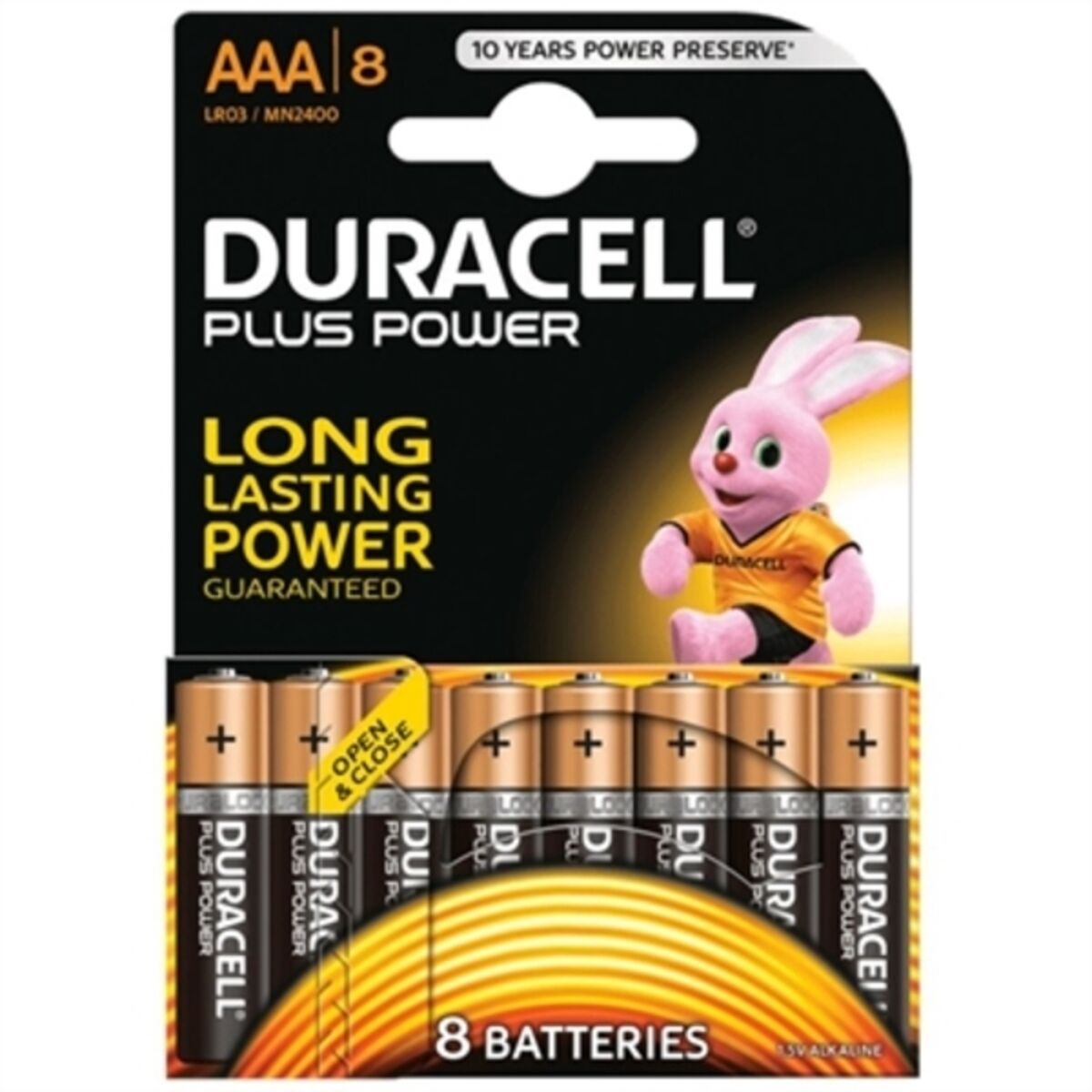 Alkaline Batteries DURACELL LR03 LR03 AAA 1.5V 1,5 V AAA (8 pcs)-0