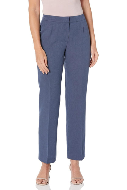 Le Suit Crepe One Button Notch Collar Pant Suit-2