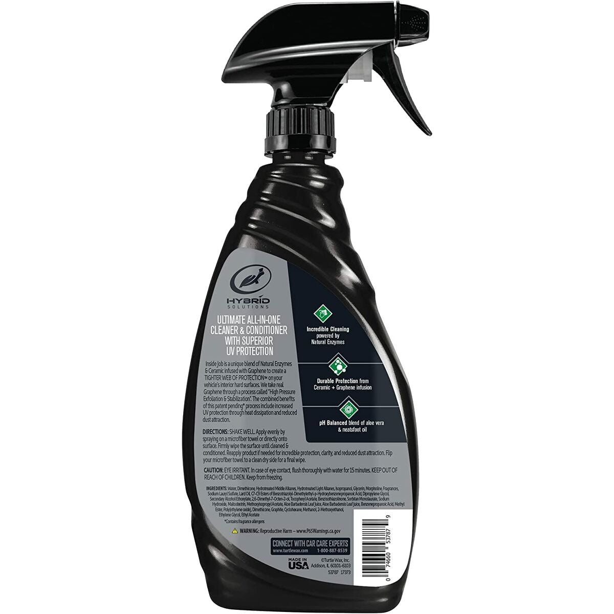 Dashboard Cleaner Turtle Wax TW54061 Graphene 500 ml-1