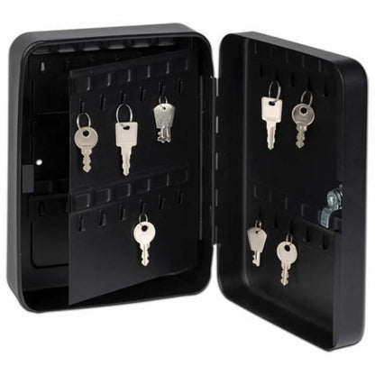 Key cupboard Yale Black 30 x 24 x 8 cm-0