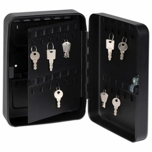 Key cupboard Yale Black 30 x 24 x 8 cm-0