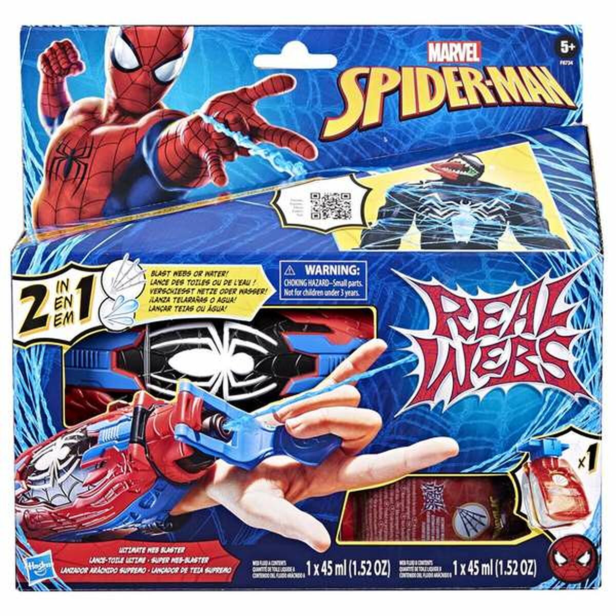 Launcher Spider-Man Real Webs Ultimate Web Blaster-2