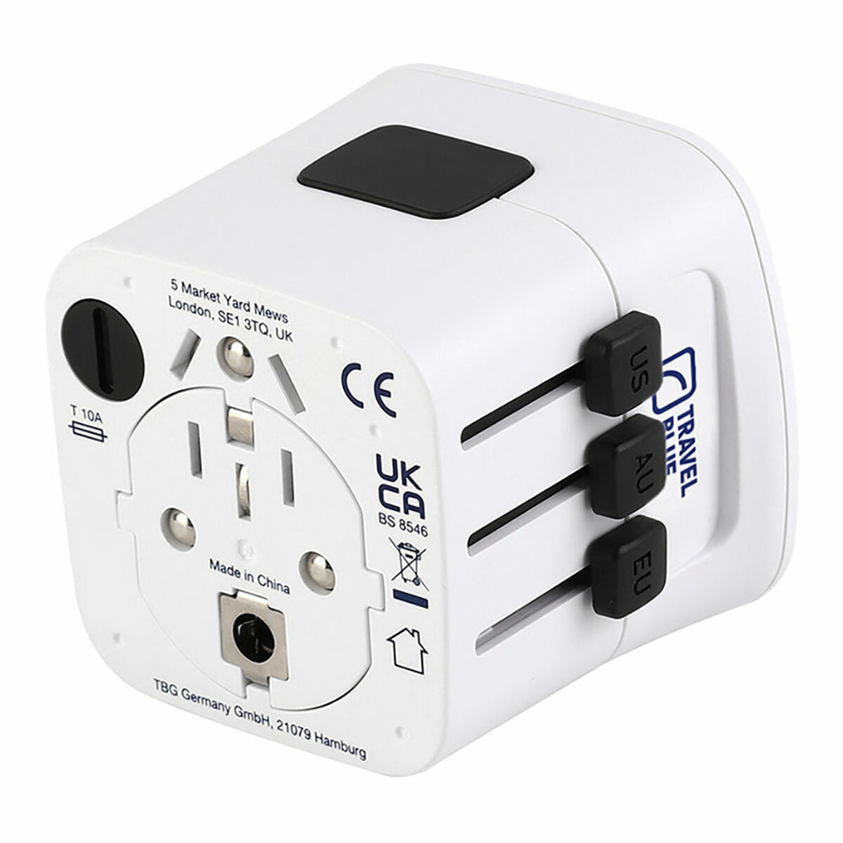 Current Adaptor Travel Blue 2500 W-3