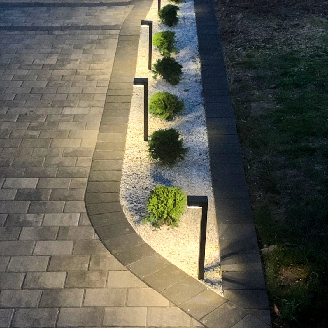 German Osram Pro-Line Bollard Solar Lights® V4 | 100LM | Aluminum / Glass | 2-Pack-1