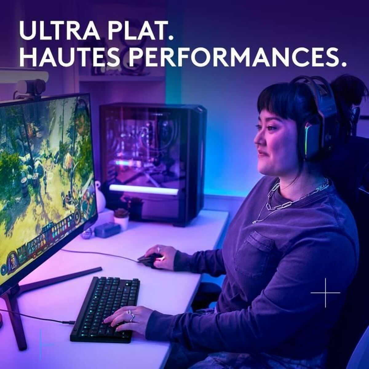 Keyboard Logitech G515 TKL Black AZERTY-5