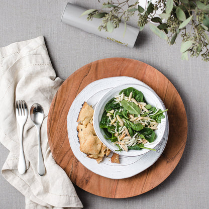 Eco Travel Set, 2 Piece Utensil Plus Case, Silver-2