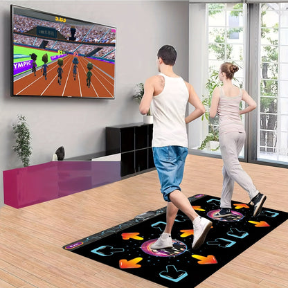 2-Player Dance Mat Game with Motion Sensor-3