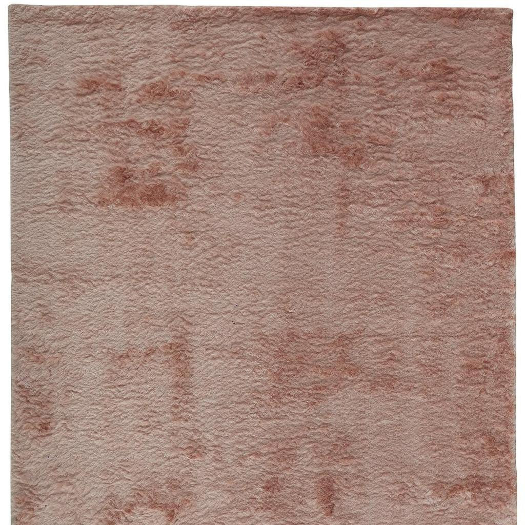 4' X 6' Pink Shag Tufted Handmade Area Rug-8