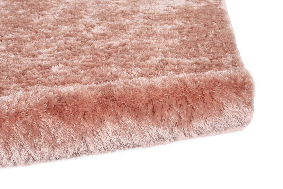 4' X 6' Pink Shag Tufted Handmade Area Rug-3