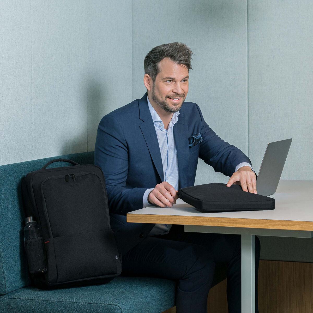 Laptop Backpack Dicota D31839-RPET Black-4