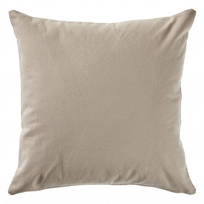 20" Gray Wool Throw Pillow-5