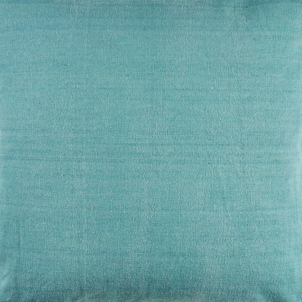 24" Teal Throw Pillow-4