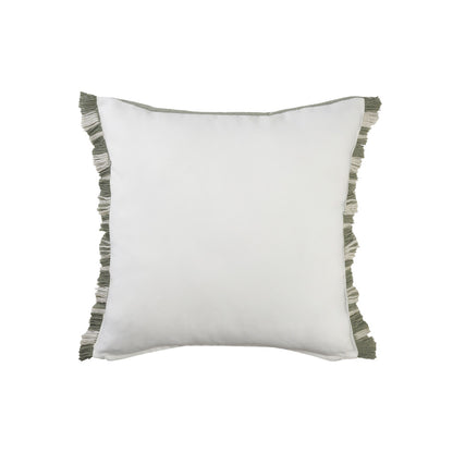 24" X 24" Green Zippered Coastal Indoor Outdoor Throw Pillow-3