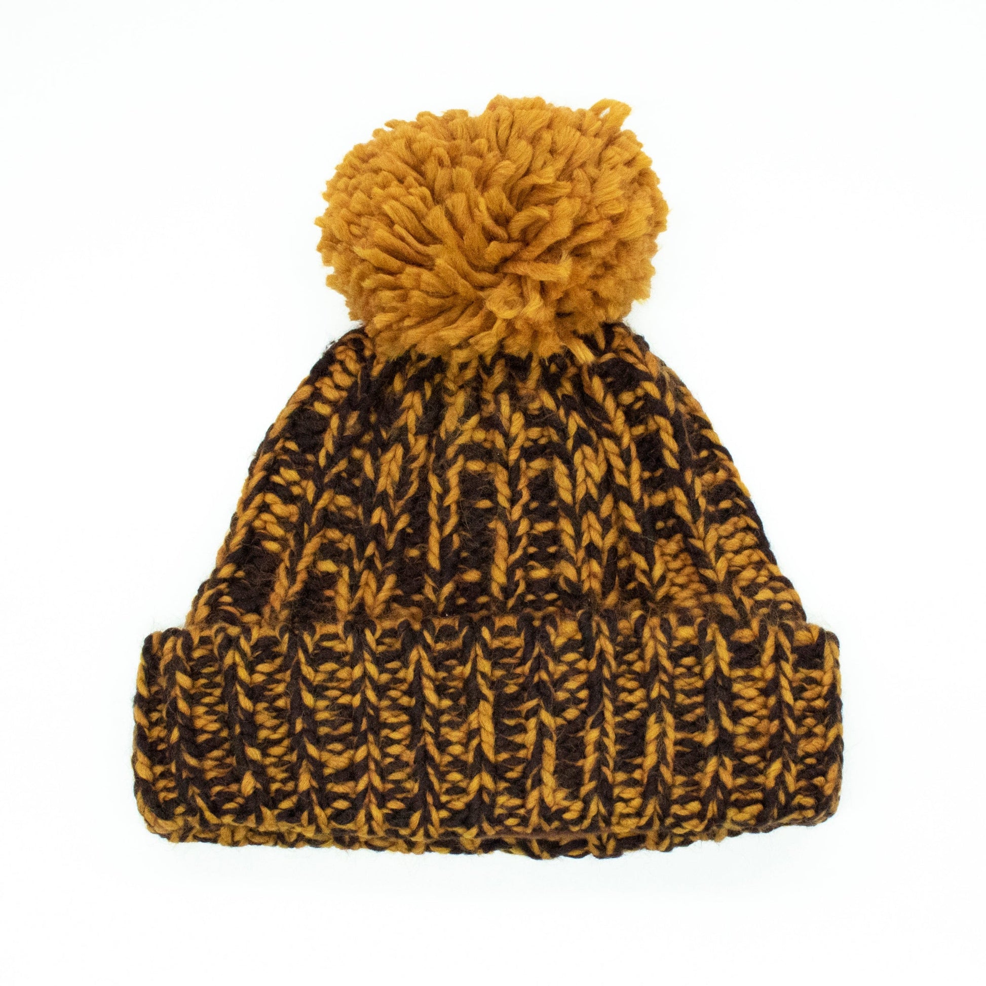 CHUNKY POM HAT-1