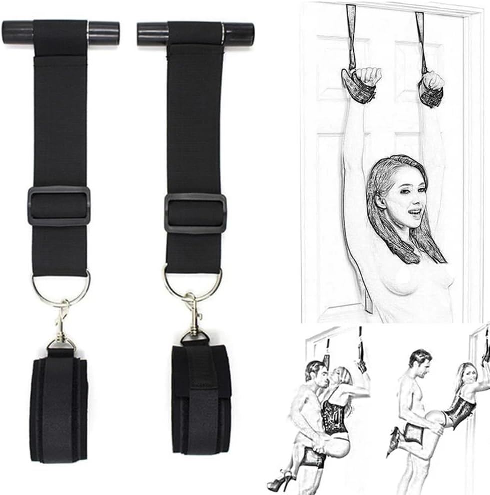 EuphoriaVine Door Hanging Swing Straps | Portable BDSM Bondage Restraints-1