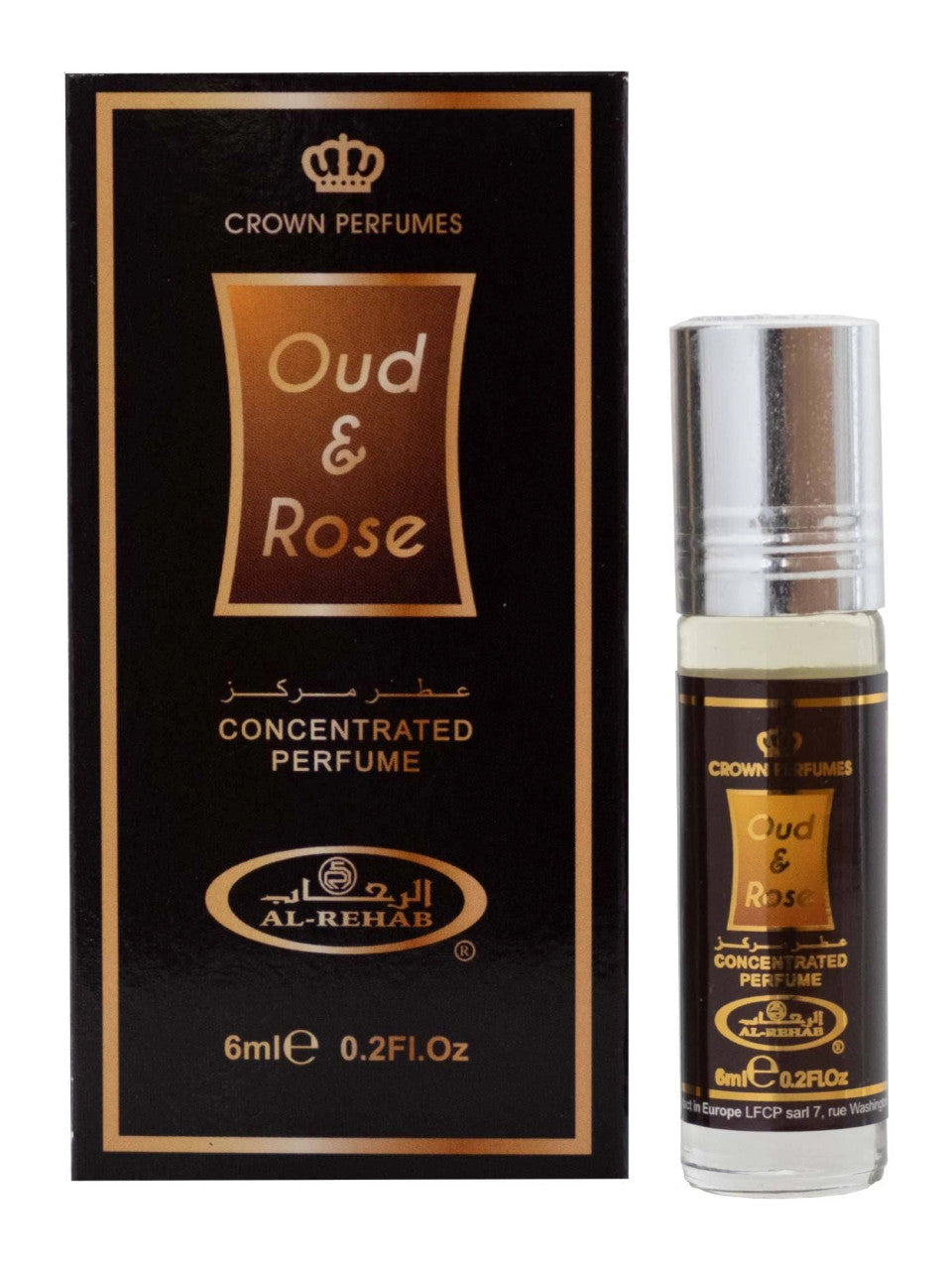 AL REHAB OUD ROSE CPO 6 ML U-0