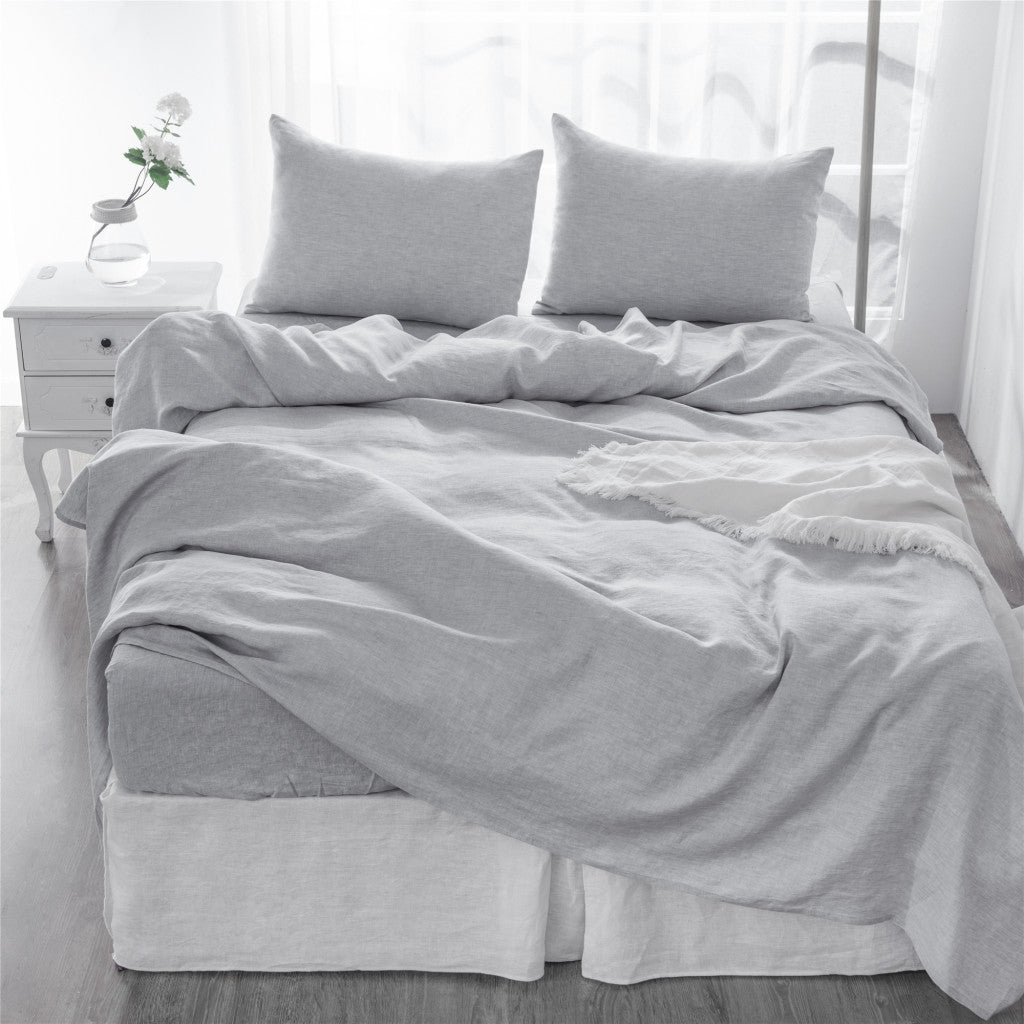 Four Piece Cloud Linen Sheet Set-4