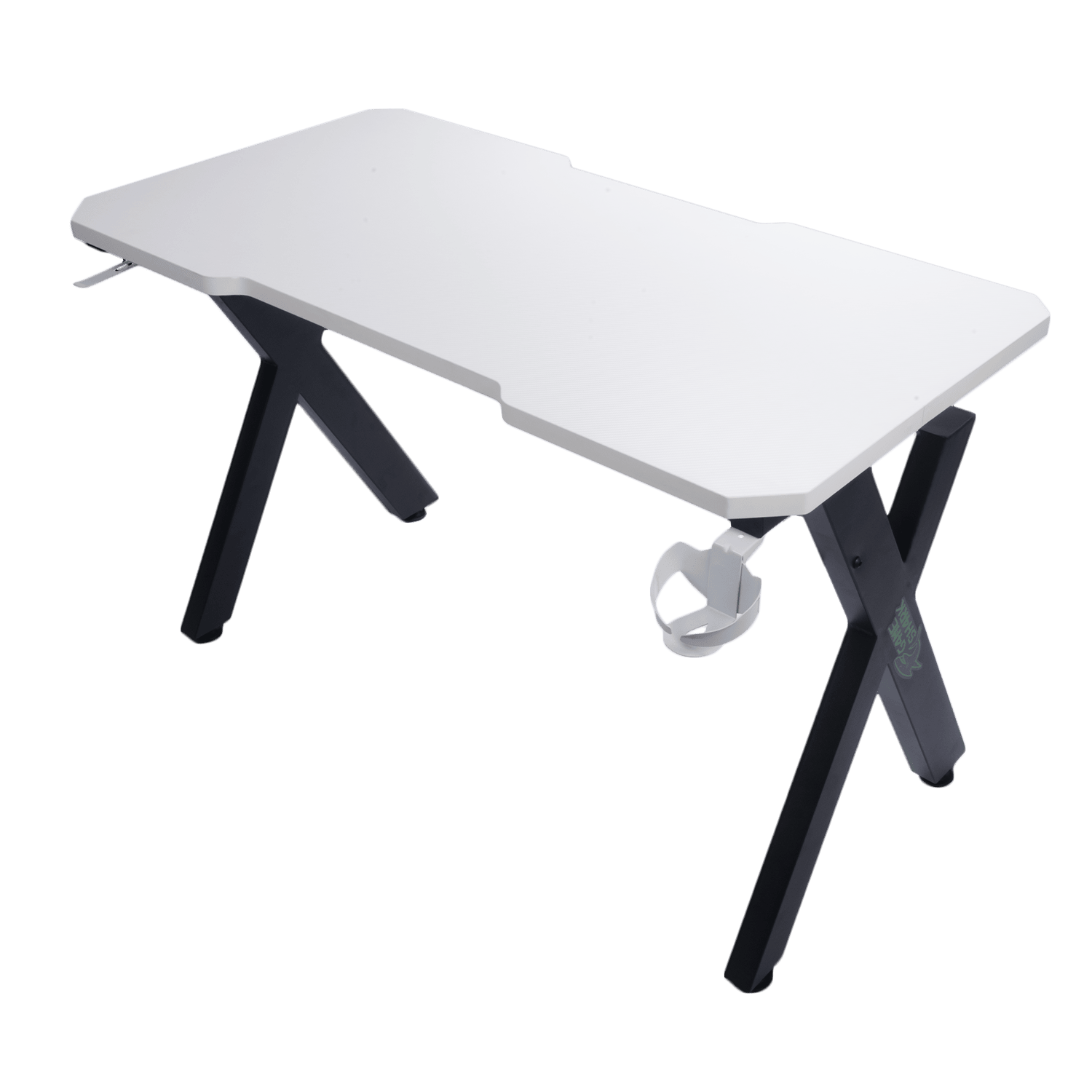 Biurko GameShark Xeno Czarno-Białe 120 cmx60 cm (XENO)-0