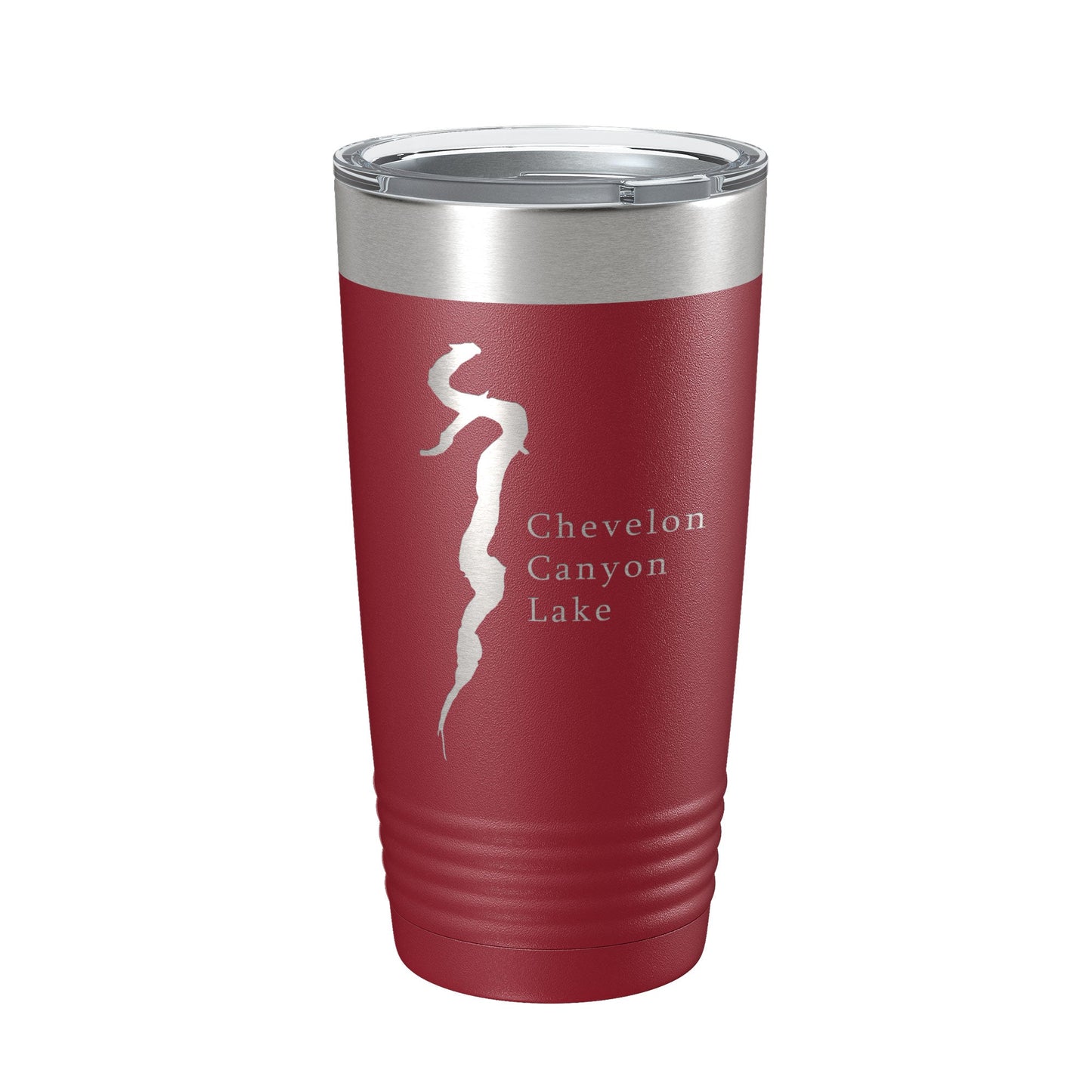 Chevelon Canyon Lake Map Tumbler Travel Mug Insulated Laser Engraved Coffee Cup Arizona 20 oz-18