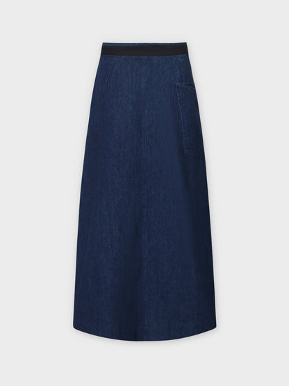 BIG POCKET SKIRT-DENIM-1
