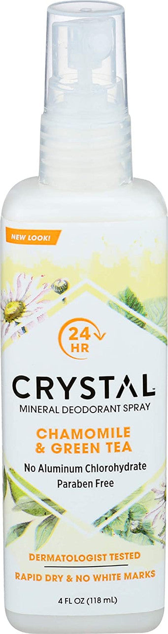 Crystal Essence Mineral Chamomile Deodorant Body Spray (1x4 Oz)-0