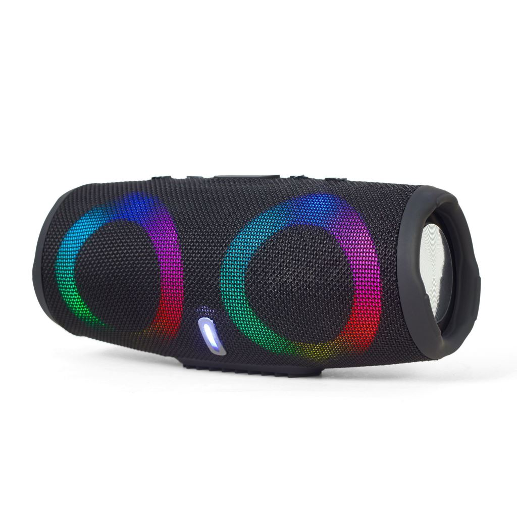 Boxa portabila stereo Bluetooth 2.0, Gembird, SPK-BT-LED-02, iluminare din spate cu LED, Multicolor (SPK-BT-LED-02)-0
