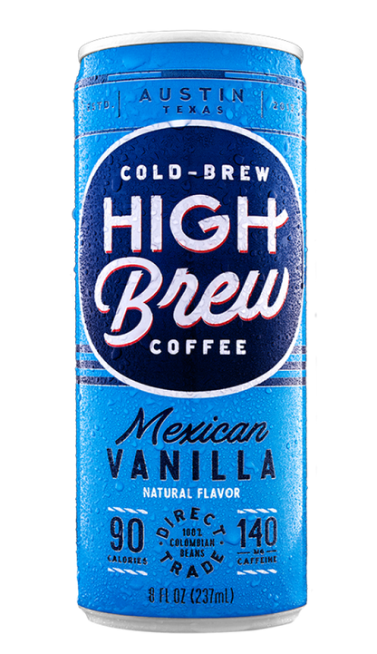 High Brew Coffee Mexican Vanilla (12x8 OZ)-0
