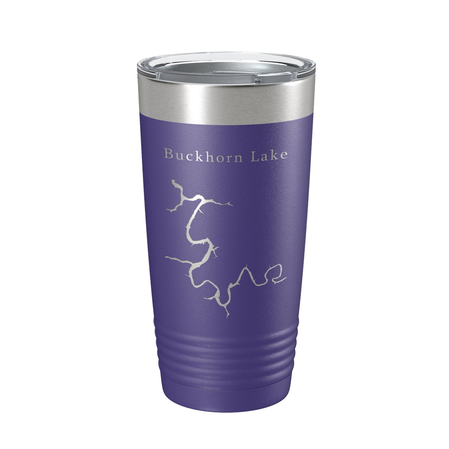 Buckhorn Lake Map Tumbler Travel Mug Insulated Laser Engraved Coffee Cup Kentucky 20 oz-15