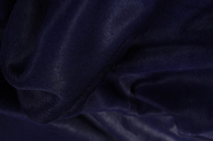 5' X 7' Midnight Cowhide Hand Knotted Area Rug-5