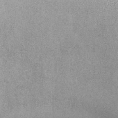 26" Gray and Black Velvet and Solid Wood Low Back Counter Height Bar Chair-8