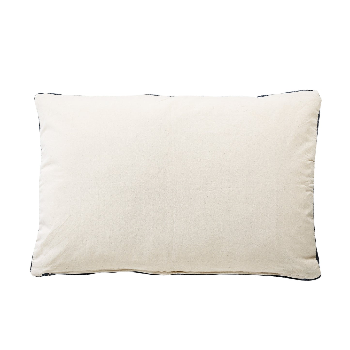 24" X 36" Stonewashed Blue Medallion Pillow Style Pet Bed With Removable Cover-4