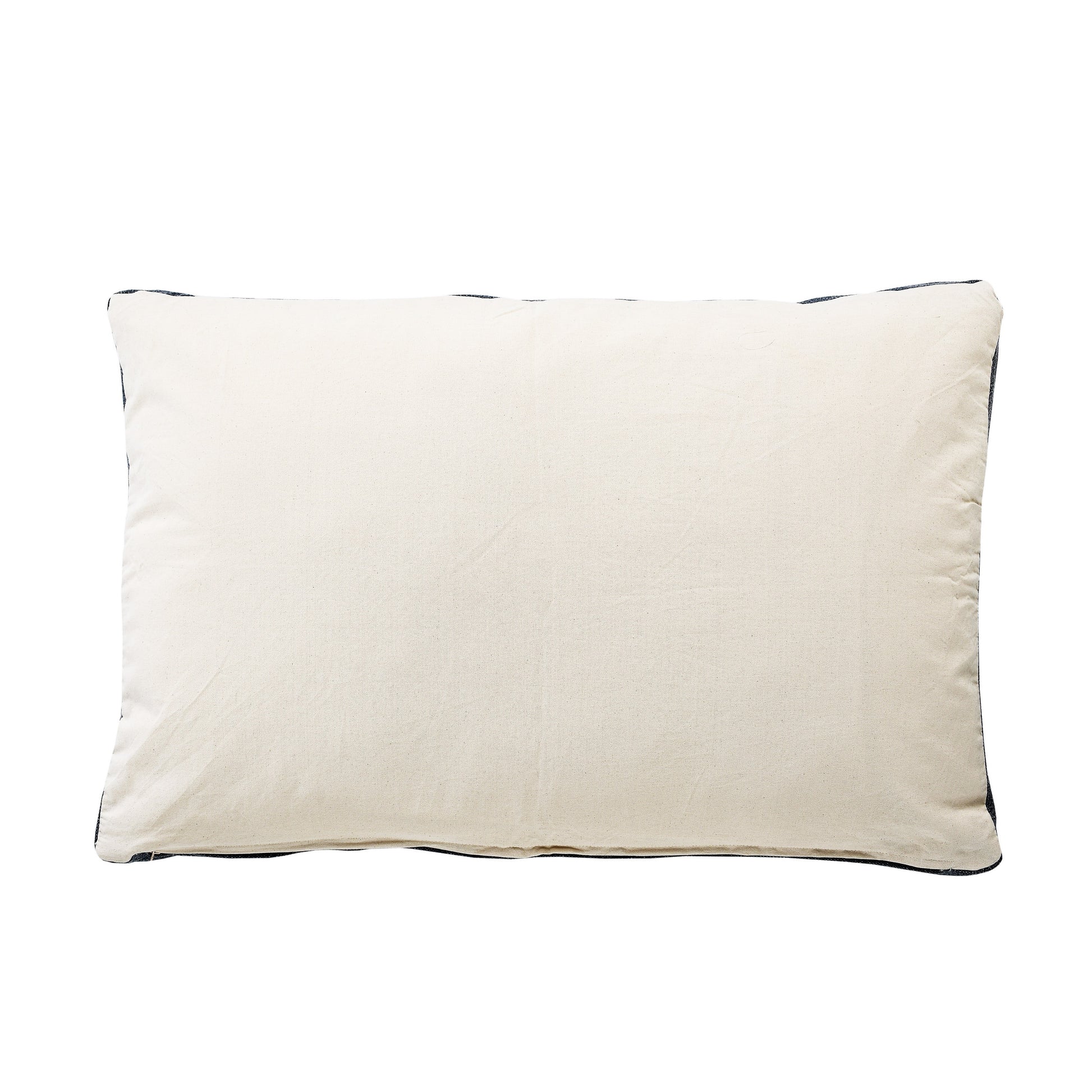 24" X 36" Stonewashed Blue Medallion Pillow Style Pet Bed With Removable Cover-4