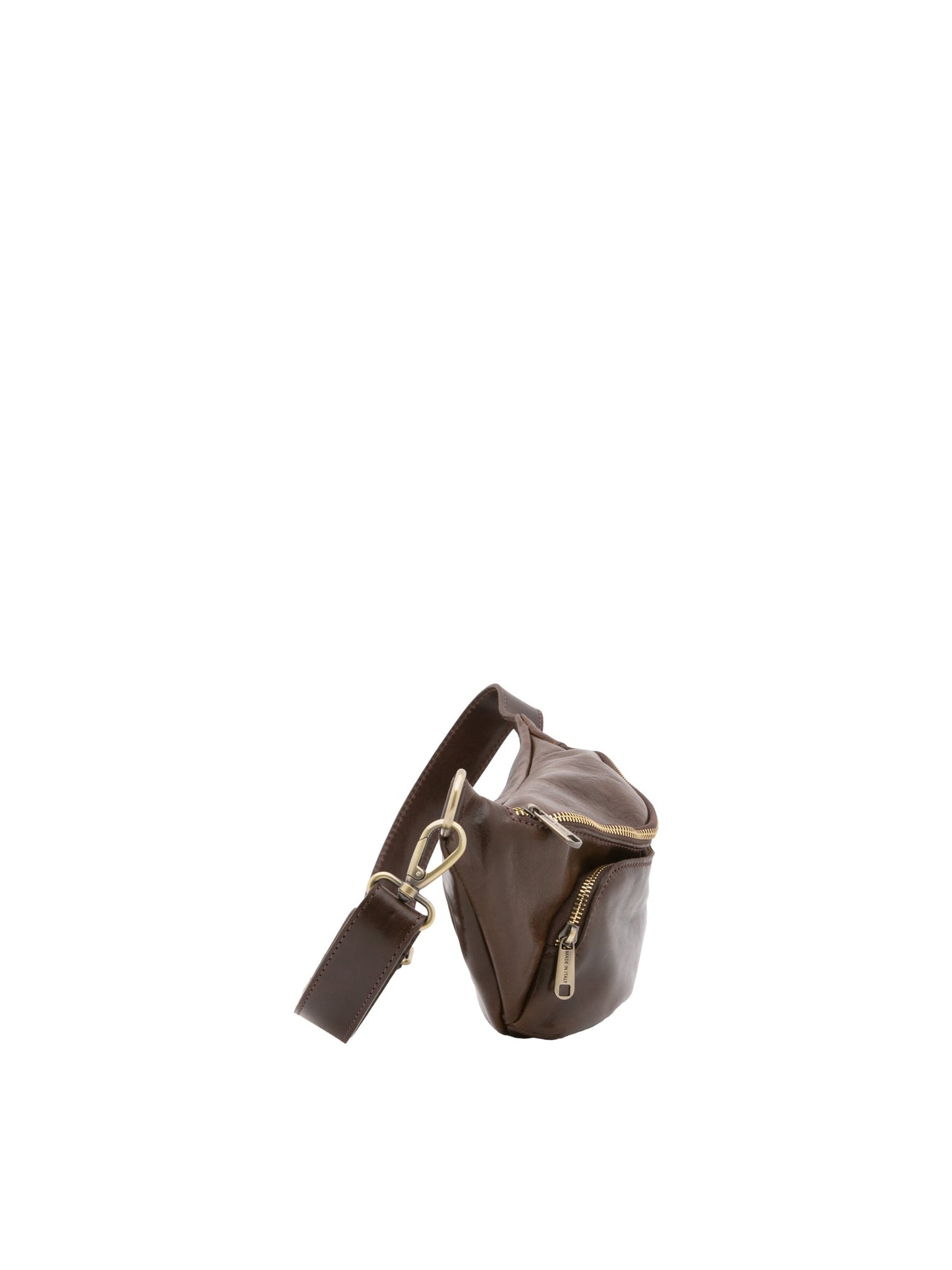 Marsupio da uomo In Vera pelle Made in Italy 37x16,5x10 cm-2